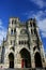 Face of amiens`s cathedral