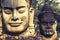 Face. Angkor Wat/ Angkor Thom. Cambodia