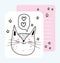 Face cat love cute animals sketch wildlife cartoon adorable