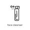 Face cleanser icon from collection.