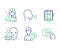 Face cream, Human sing and Nurse icons set. Search people, Elevator and Bitcoin pay signs. Vector