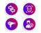 Face detection, Synchronize and Hair dryer icons set. Person idea sign. Vector