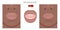 Face front_African American Upper and Lower Lips reduction