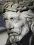 Face of Jesus Christ crown of thorns (statue)