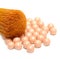 Face Powder Pearls and Make-up Brush