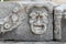 Face Relief in Bodrum Castle, Mugla, Turkey