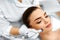 Face Skin Care. Facial Hydro Microdermabrasion Peeling Treatment
