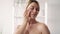 face toner skin wellness beauty woman bathroom