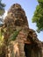 Face tower on the eastern entrance of Banteay Kdei temple, in Angkor Wat city complex, Cambodia.