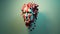 face voxel human head