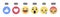 Facebook 6 Empathetic Emoji Reactions.