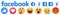 Facebook emoticon buttons. Collection of Emoji Reactions for Social Network. Kyiv, Ukraine - January 31, 2021