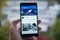 Facebook explore feed on mobile phone