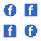 Facebook flat icon