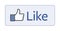 Facebook Like button 2014