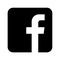 Facebook social media icon button