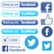 Facebook and Twitter follow find