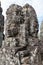 Faces on the towers of Angkor Thom temple, Siem Reap, Cambodia, Asia