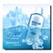 Facial Cleanser Micellar Water Promo Banner Vector