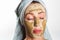 Facial mask green mask