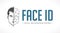 Facial recognition system - face as ID - biometric logo