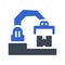 Factory automation machine Icon