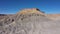 Factory Butte Of Steel Grey Mudstone Rocks Monument In Utah Desert Valley