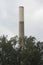 A factory chimney or flue