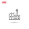 Factory icon vector design isolated 2