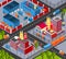 Factory Infrastructure Isometric