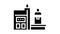 factory manufacturing equipment glyph icon animation