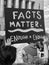 â€œFacts Matterâ€ protest sign at Nashvilleâ€™s Womanâ€™s March 2018