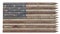 Faded Americana Wooden Flag