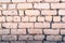 Faded Brick Wall