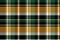 Faded vector tartan check, antique pattern seamless fabric. Christmas plaid background texture textile in black and green colors