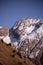 The Fagaras mountains in all their splendor. Amazing landscape with the sharp ridges of the Carpathians