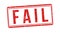 Fail sign or stamp