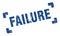 failure stamp