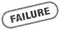 failure stamp