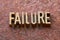 Failure word rust
