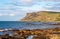 Fair Head cliff in Northern Ireland, UK