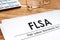 Fair labor standards act FLSA documents.