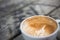 Fair Trade and Organic coffee cup