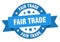 fair trade ribbon sign
