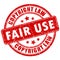 Fair use copyright stamp