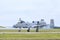 A Fairchild Republic A-10C Thunderbolt II Military Jet On The Runway