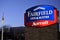 Fairfield Inn & Suites Marriott sign in New Bedford