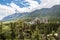 Fairmont Banff Spring Hotel and the Sulphur Mountain in Banff