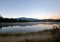 Fairmont jasper lodge lake across lake