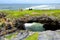 Fairy bridges, impressive stone arches near Tullan Strand, one of Donegal`s surf beaches, County Donegal, Ireland
